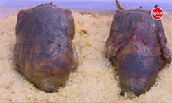 حمام محشي ا رز نجلاء الشرشابي